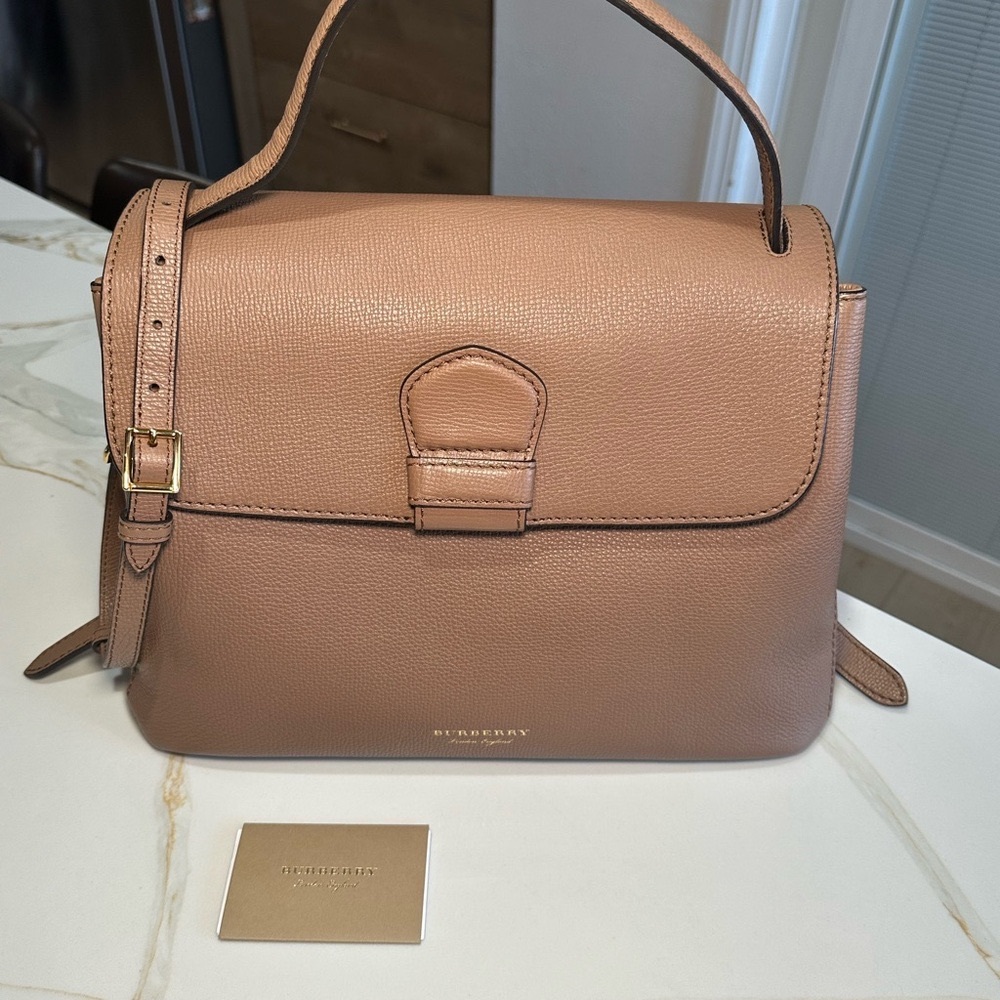 Burberry Tan Leather Women's Bag